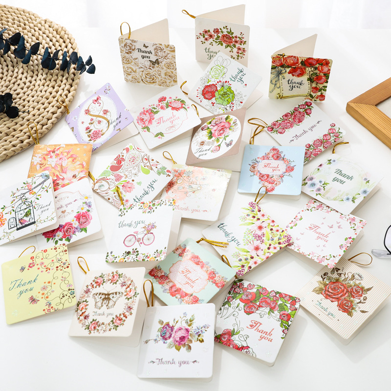 ins风简约小卡片祝福圣诞节新年生日创意迷你心愿留言卡手写贺卡