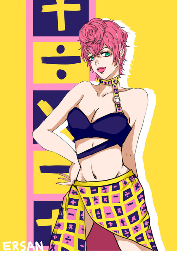 jojo的奇妙冒险特里休·乌纳cos服萌娘jk女制服套装cosplay表演服
