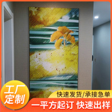 展会画展贡缎双面旗帜 双面挂旗制作工厂 布画面  背景板