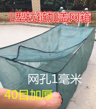 40目L型网箱加盖 泥鳅养殖黄鳝网箱 养鱼网箱 养殖网箱渔网