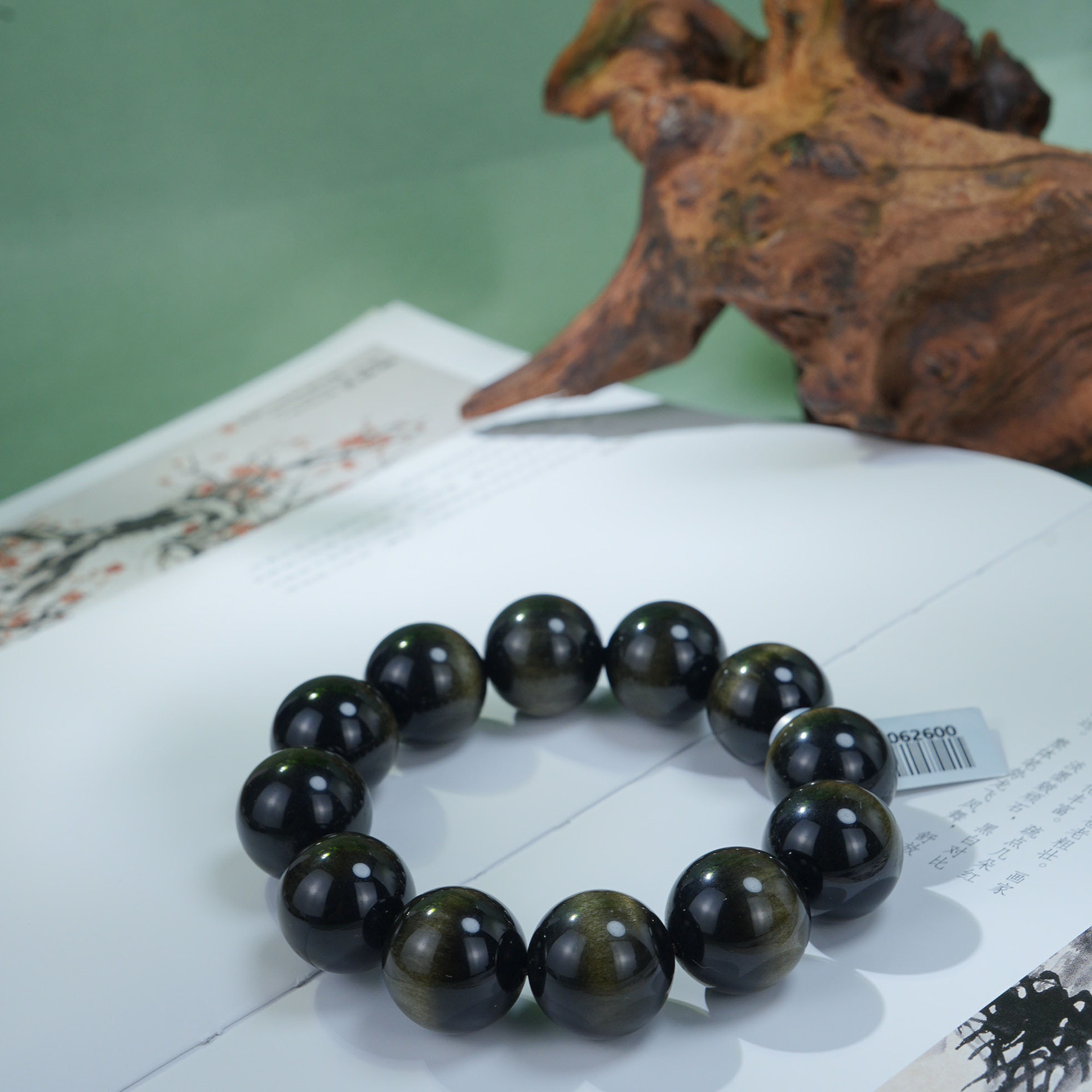 黑曜石猫眼手串精致简约款手串卡20-阿里巴巴