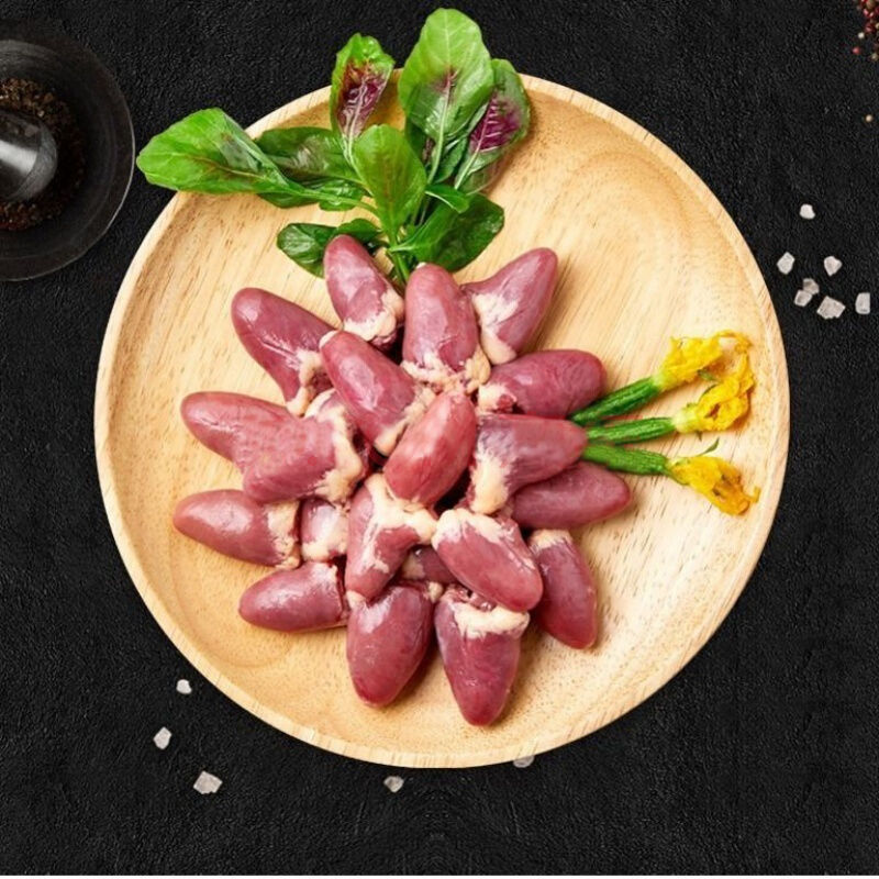 冷冻鸡肝鸡心新鲜鸡肝冷冻鸡内脏生鸡肝鸡杂鸡副产品一件代发批发