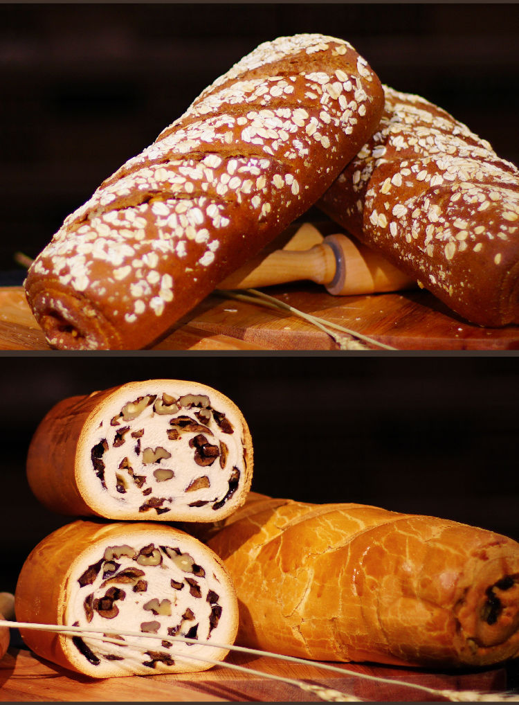 大列巴俄罗斯果仁新疆列巴全麦黑麦切片面包孕妇零食早餐代餐