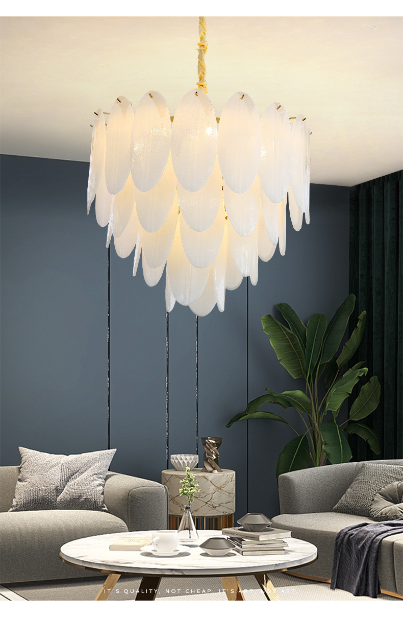 北欧后现代客厅吊灯设计师简约个性创意轻奢吊灯网红餐厅卧室灯具