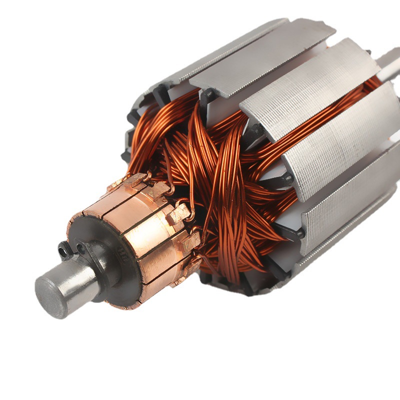 批发电机转子30w有刷直流电动机风扇有刷车载电器直流电机