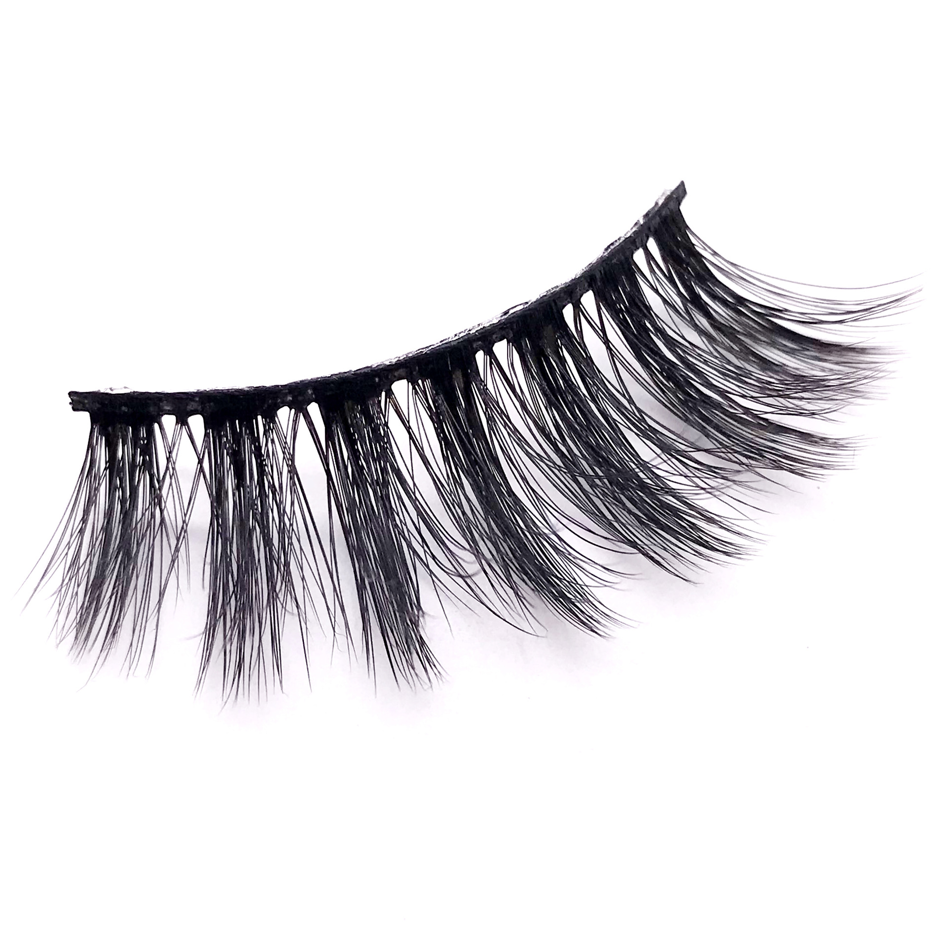 Factory Wholesale Ten Pairs of Three-Dimensional Multi-Layer False Eyelashes 3D Soft Chemical Fiber Eyelash Multiple Options