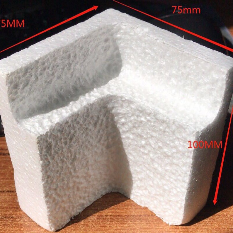 专业免模L型泡沫护边泡沫护角EPS包装支持任意尺寸形状保利龙护边