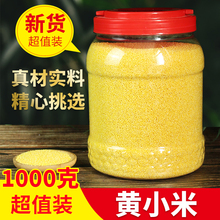 黄小米新米2斤山西农家自产食用好吃米脂月子五谷杂粮食糯小米粥