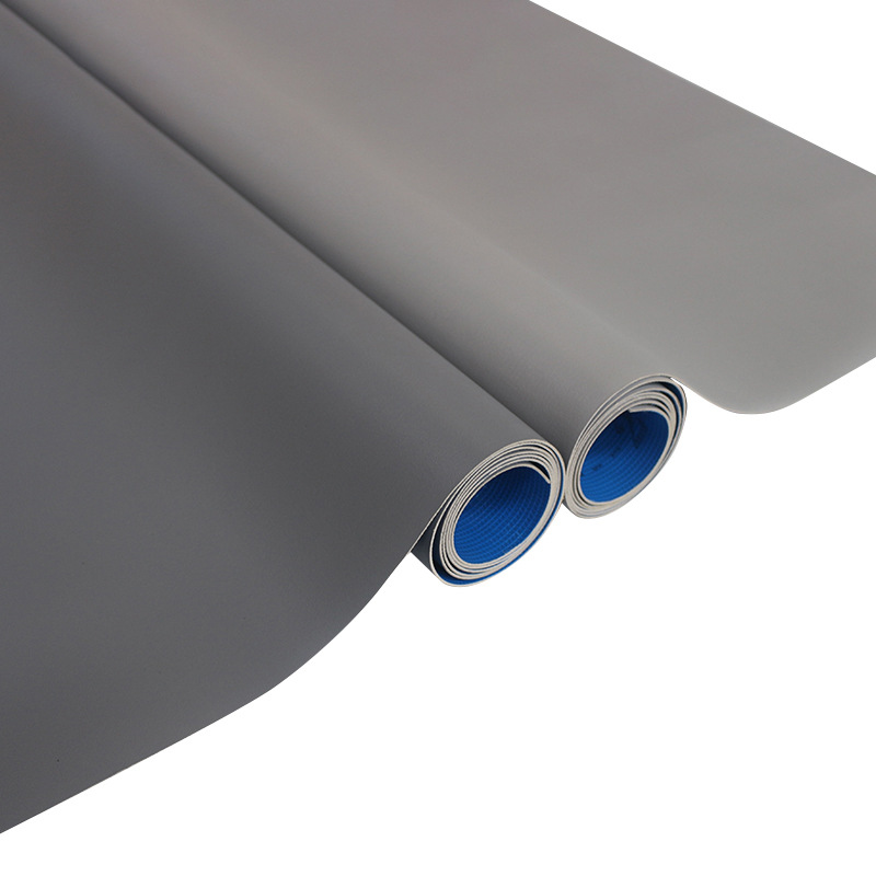 纯色pvc地板革地胶加厚耐磨防水工程革塑胶地板 水泥地直接铺舞台