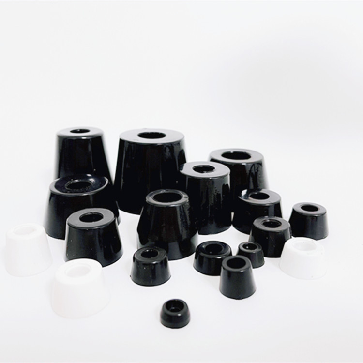 橡胶脚垫pvc料 带垫片桌椅家具仪器 增高防滑缓冲减震机箱脚垫