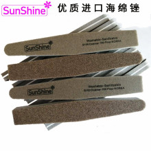 sunshine美甲海绵挫打磨砂条修甲套装工具防水磨棒成品正品指甲锉