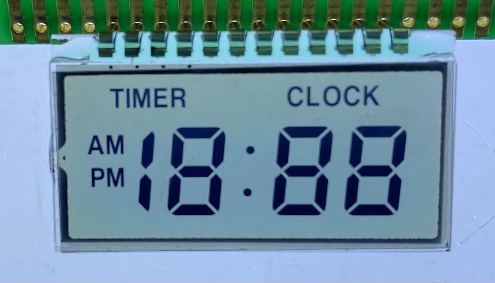 定 制 家用便携式咖啡机用数字段码液晶显示屏 时间,定时显示