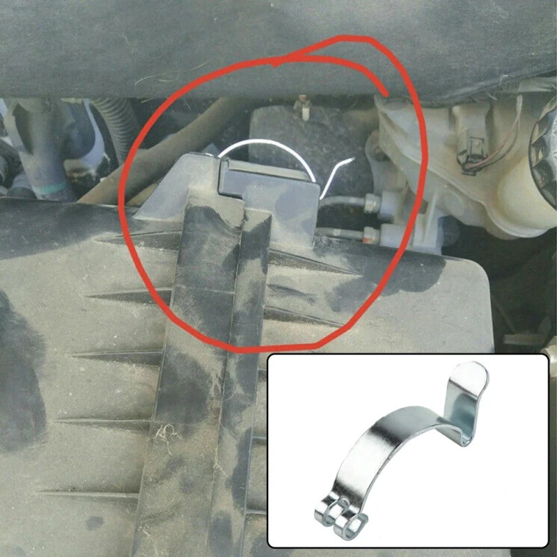 适用东风悦达起亚赛拉图/锐欧/智跑/狮跑空滤壳卡子空气滤芯盒卡