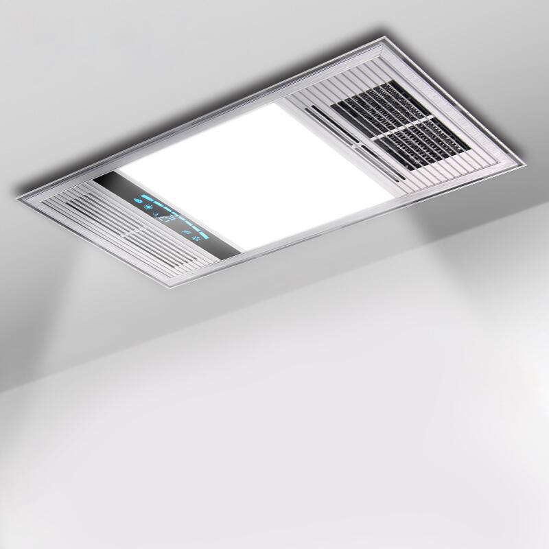 浴霸集成吊顶超薄风暖五合一浴霸多功能卫生间排气扇取暖照明浴霸