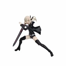 Fate/Grand Order Figma 418 黑塞巴 Saber 阿尔托莉雅 可动盒装