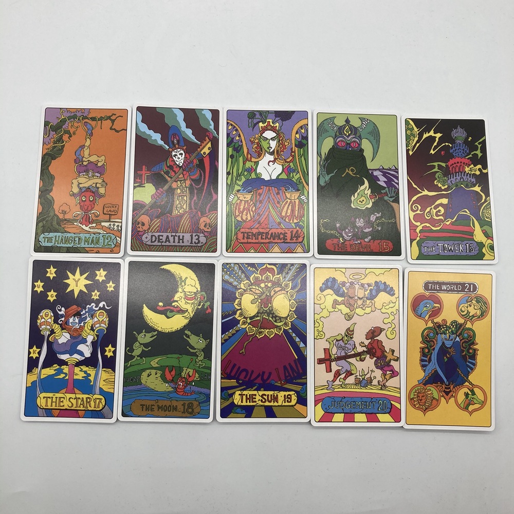 jojo的奇妙冒险之旅塔罗牌jojo荣神塔罗牌jojo奇妙冒险桌游牌53张