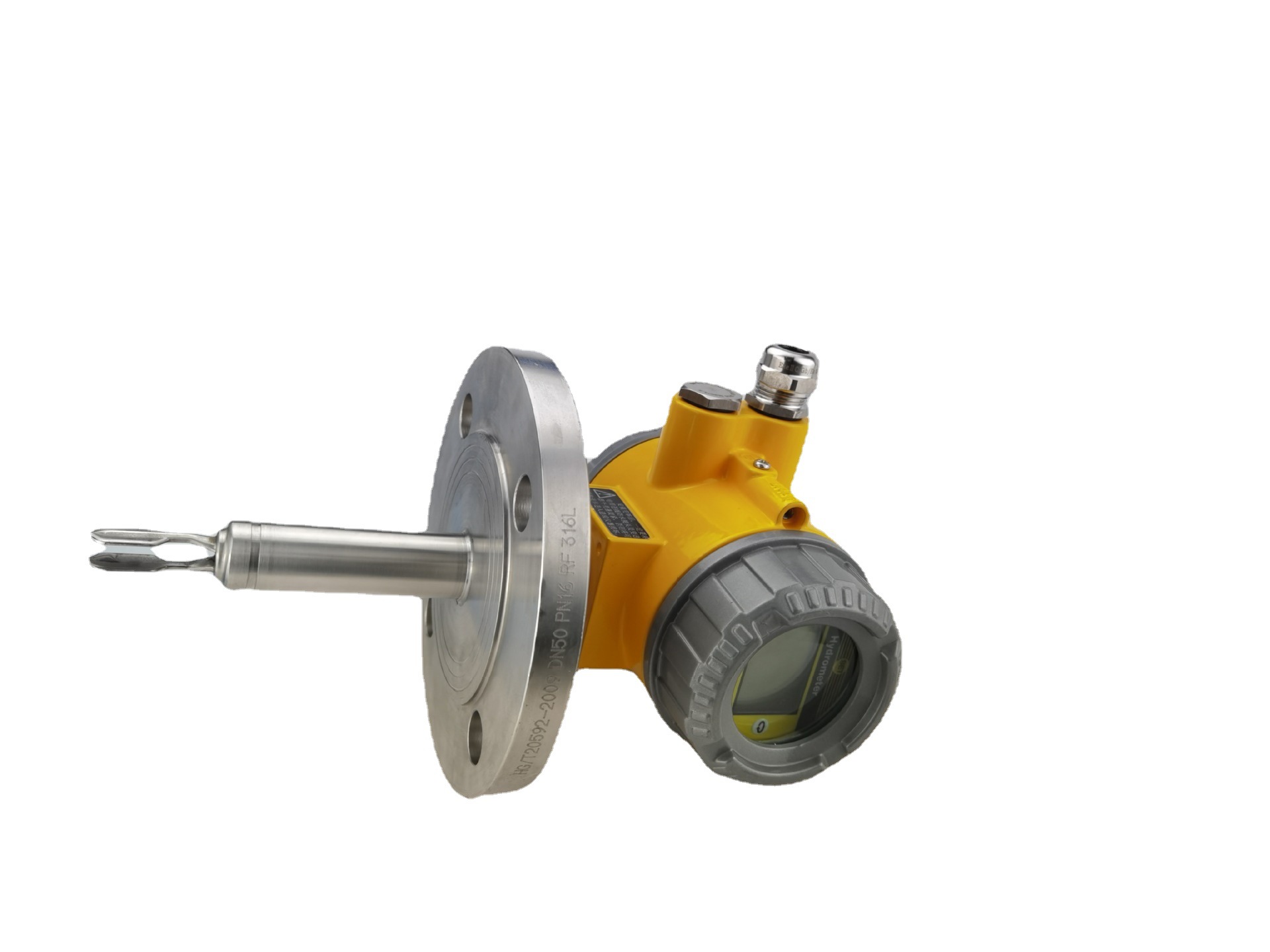 振动式音叉谐振在线密度计泥浆液体比重计差压式工业浓度测试仪