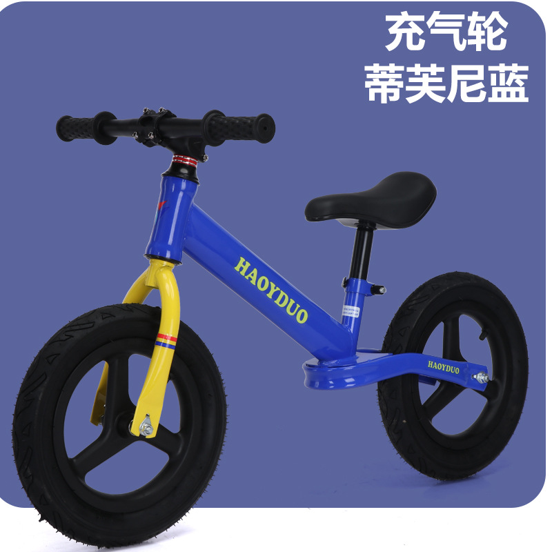 Balance Bike (for Kids) Pedal-Free Two-Wheel Bicycle 1-3-6 Years Old Two-in-One Baby Mountain Bike Baby Kids Balance Bike