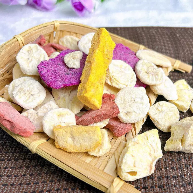 厂家零食散装批发冻干水果干原味网红爆款儿童混合果脆综合果蔬干