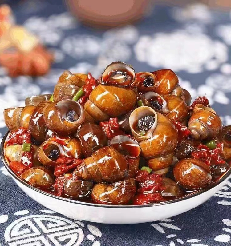 欢乐渔族爆辣田螺袋装麻辣香辣索螺休闲办公室零食开袋即食田螺肉