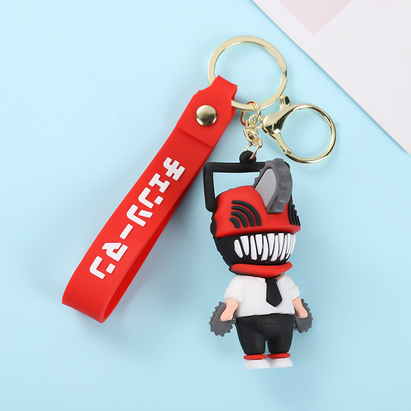 Cartoon TV Keychain Poqita Pendant Creative Couple Cars and Bags Ornaments Small Gifts Wholesale