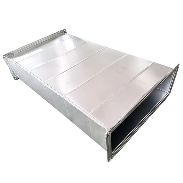 昆山镀锌白铁皮方管空调消防排烟通风管道不锈钢角铁法兰共板风管