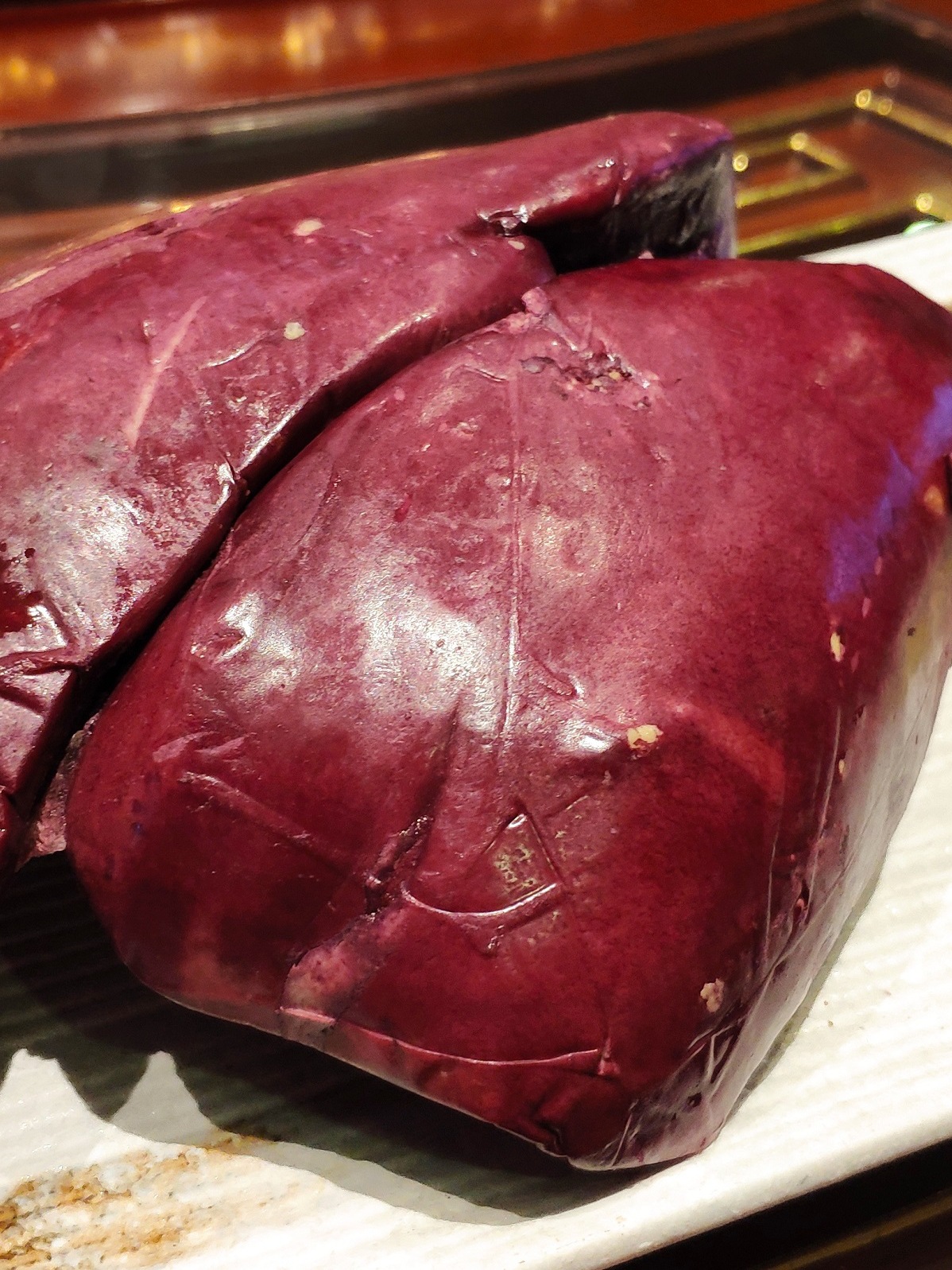 春冠即食红酒蓝莓鹅肝法式鹅肥肝刺身儿童可吃冰淇淋口感整只现货