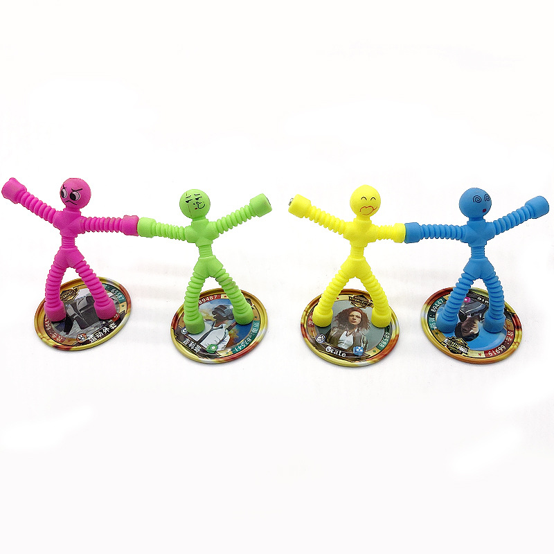 创意百变磁铁人爬墙小人吸铁人磁力拼搭小人偶儿童小学生吊板玩具