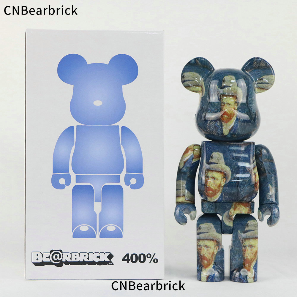 全新bearbrick积木熊400�s关节响暴力熊潮玩公仔玩偶装饰摆件