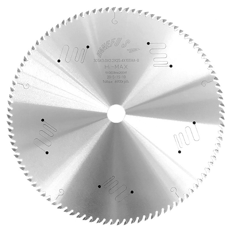 兼房锯片 有机玻璃 圆锯片 305*3.0*2.2*25.4*100*a-b ls-p