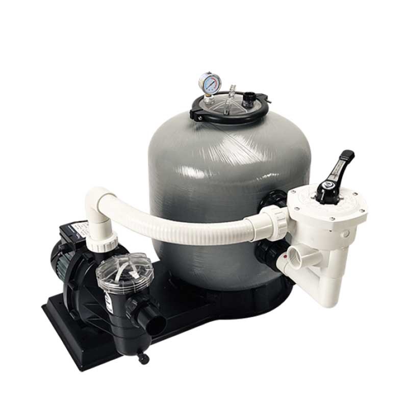 游泳池过滤器侧出沙缸连泵组合出口游泳池设备filterandpump