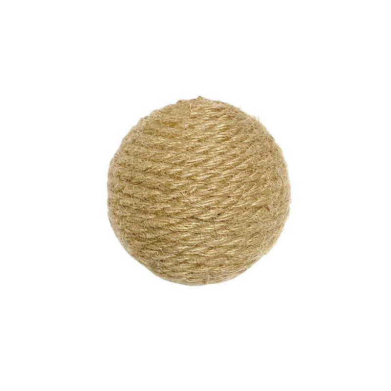 Cat Toy Cat Teasing Ball Cat Self-Hi Relieving Stuffy Sisal Ball Refillable Catnip Cat Climbing Frame Diy Materials Accessories