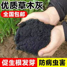 草木灰肥料农家纯有机花底肥稻壳碳批发营养土天然土壤改良剂