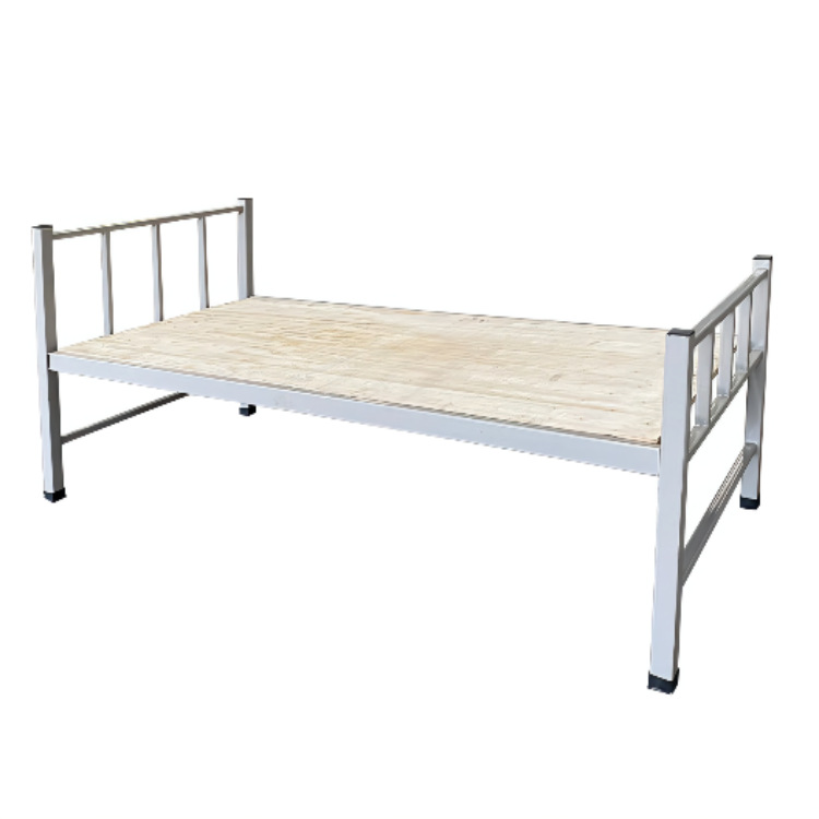 钢制单层床救援物资床卡扣单层床方舱医院单层床救灾单人床应急床