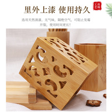 批发筷子笼竹签筒可创意复古餐饮筷子筒商用家用串串香竹签收纳桶