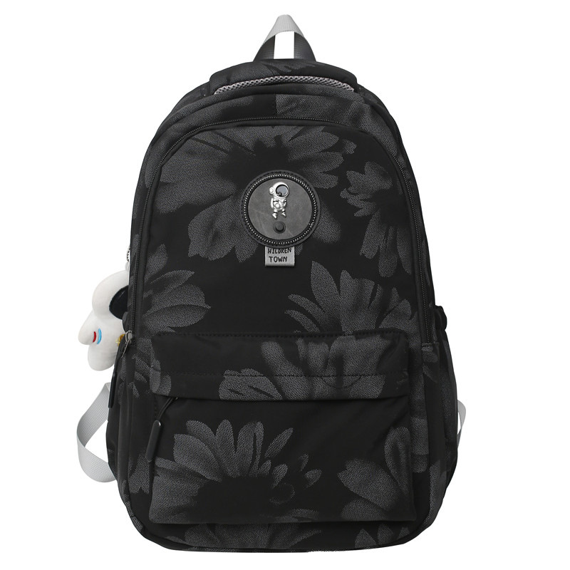 New Korean Harajuku Style Backpack Outdoor Travel Large Capacity Backpack School Season Junior High School Student Schoolbag