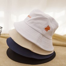 日本无印良品渔夫帽男士夏季流帽子学生圆脸嘻哈户外防晒遮阳盆帽