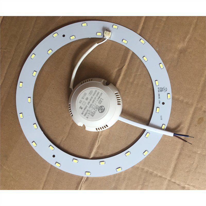 led圆形吸顶灯改造板暖光灯芯5730芯片光源改造灯带磁铁全套-阿里巴巴
