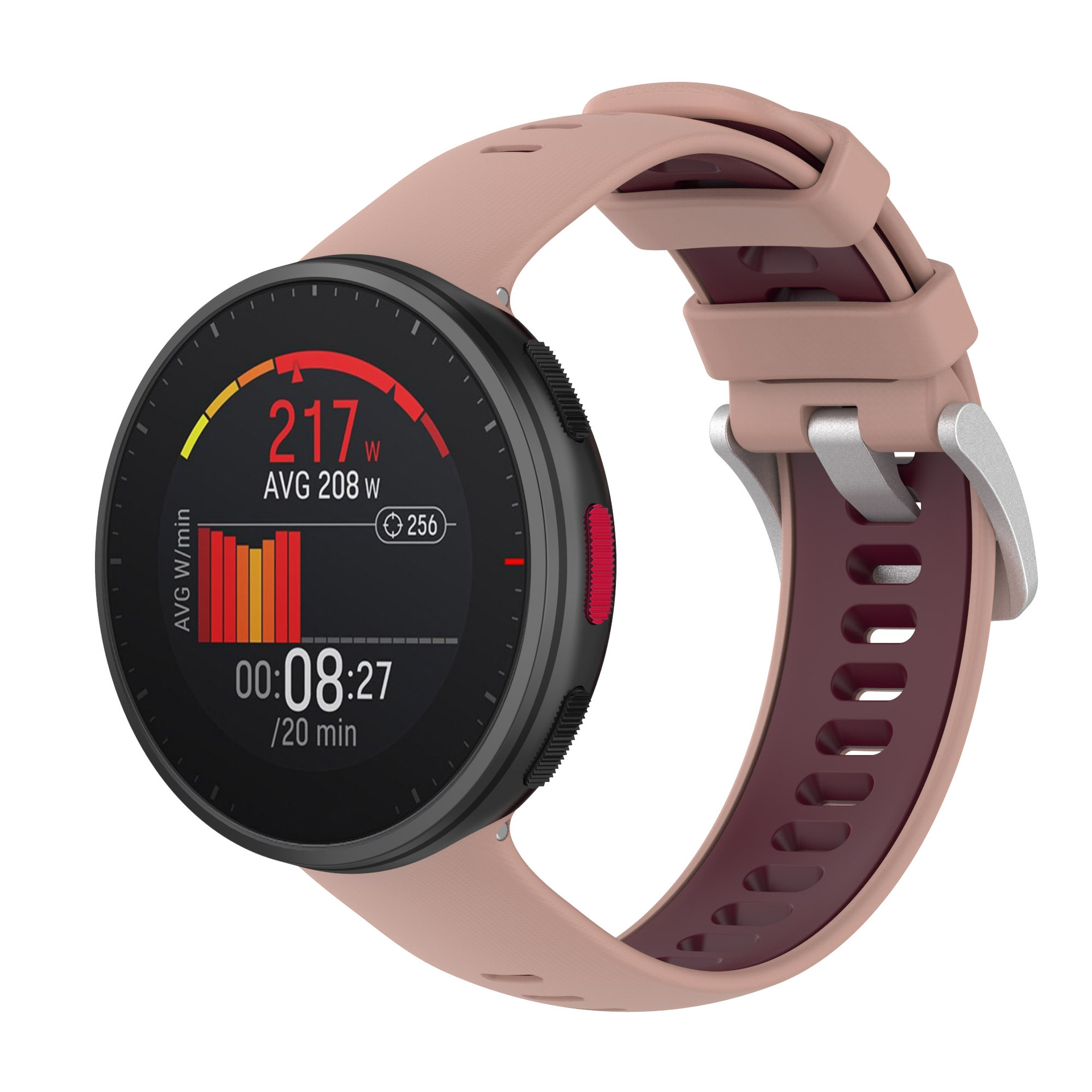 适用于博能polar vantage v2智能手表双色替换表带送工具配件
