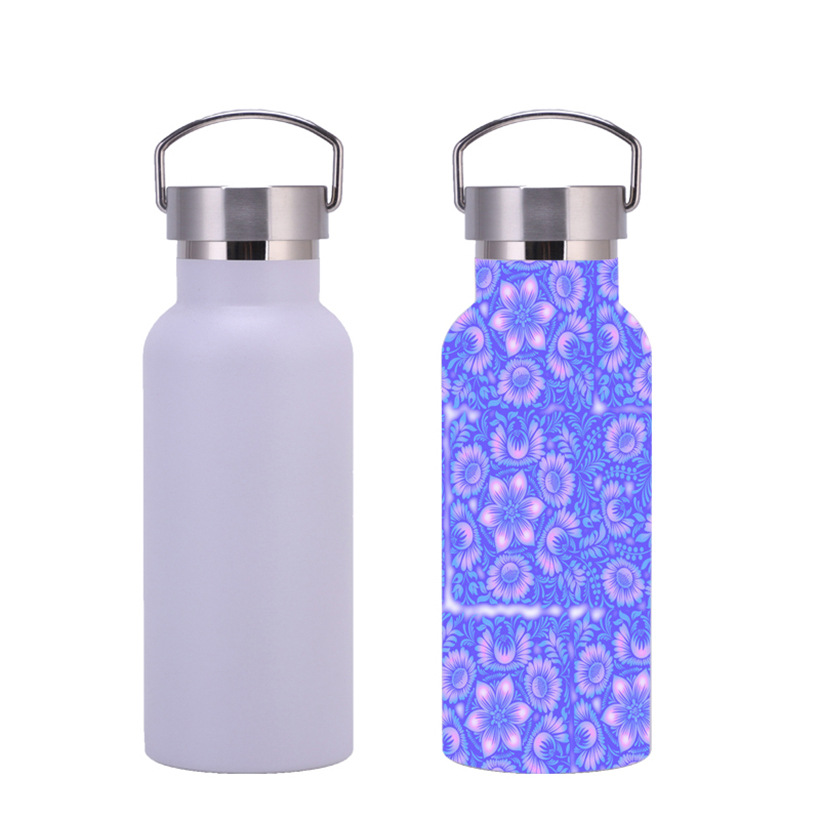 Customizable Logo Multi-Capacity Spray Paint/Powder Coated Mikenda Double-Layer Stainless Steel Water Bottle Insulation