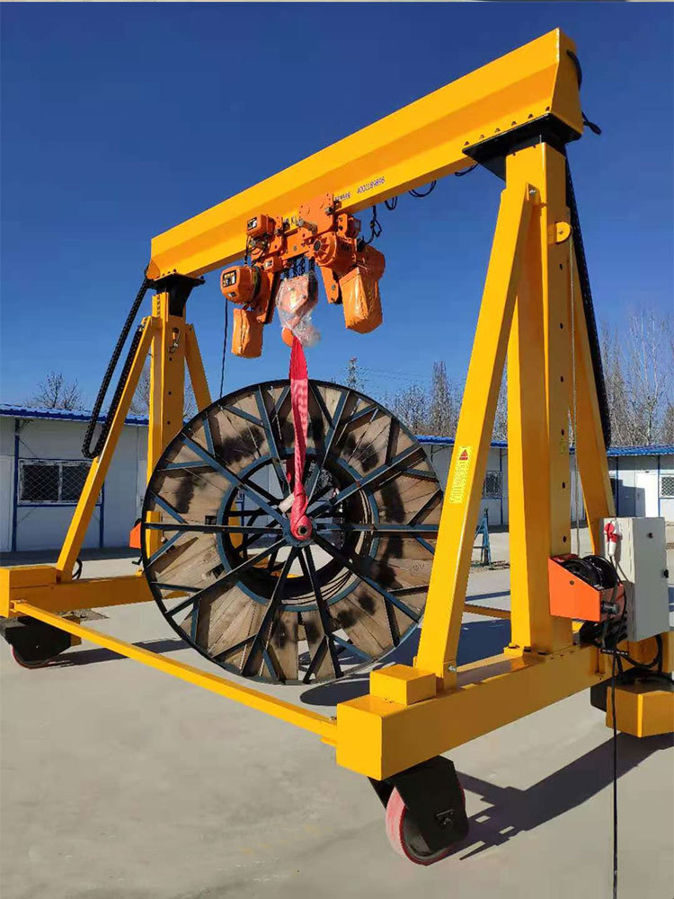 龙门架无轨电动行走龙门吊起重机械电动葫芦吊机移动式龙门吊架