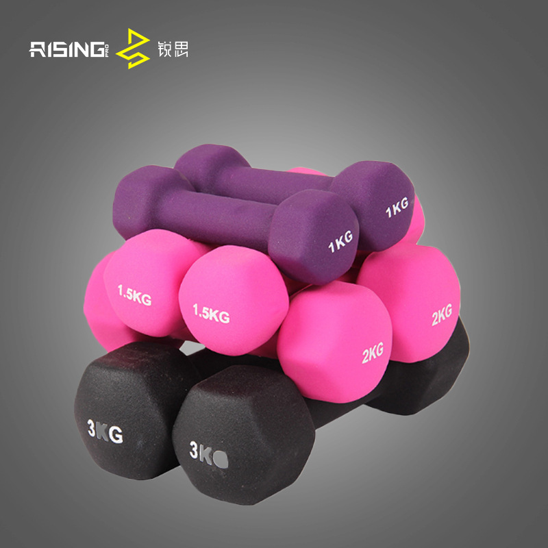 一年1/2kg男士浸塑六角哑铃江苏南通 sport郑多燕-阿里巴巴