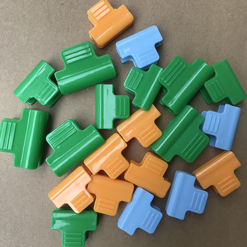 园艺夹子支架塑料膜扣微型花房花园压膜卡大棚薄膜遮阳网固定夹