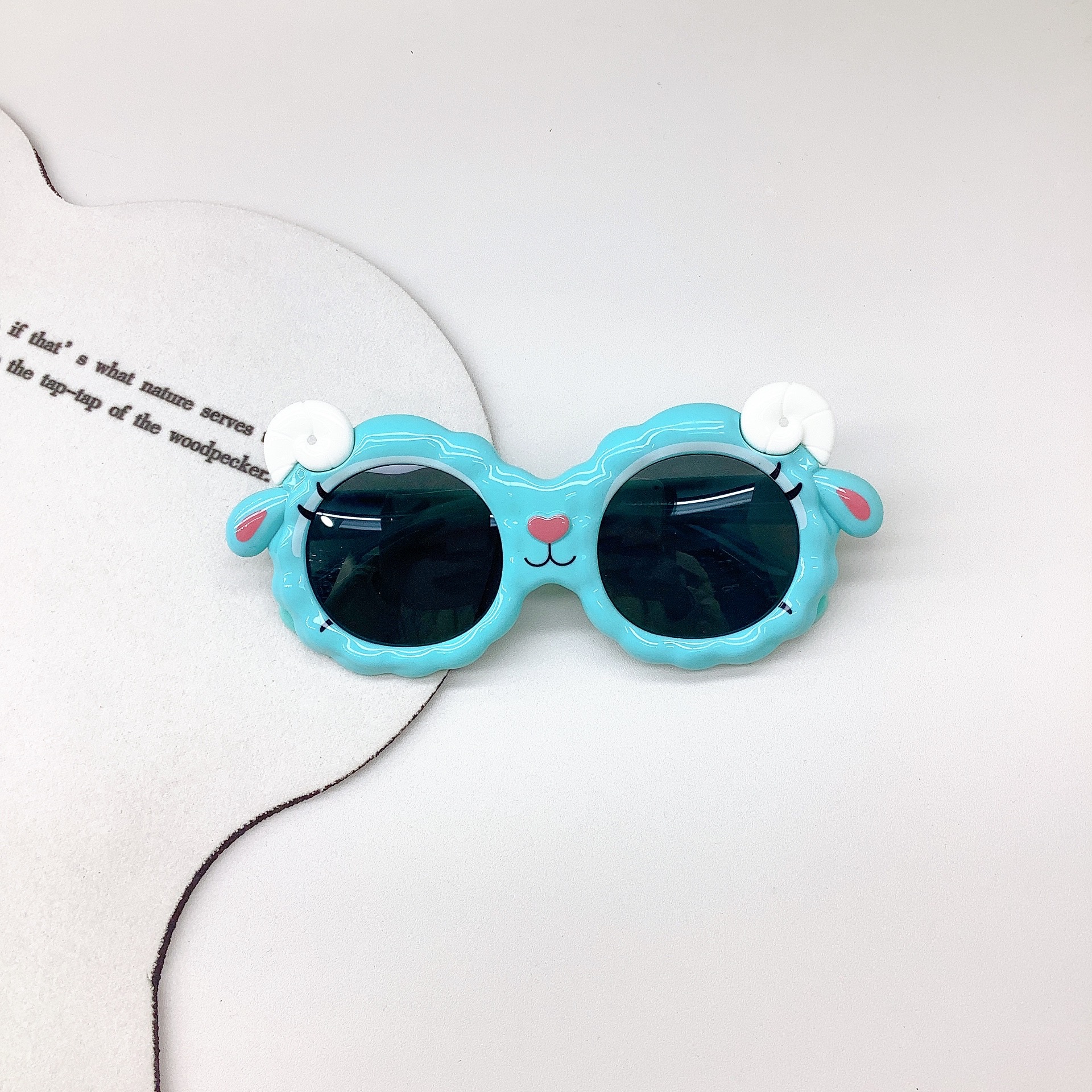 New Fashion Silicone Polarized Kids Sunglasses Sun Protection Uv Protection Girls Alpaca Sunglasses Uv Protection