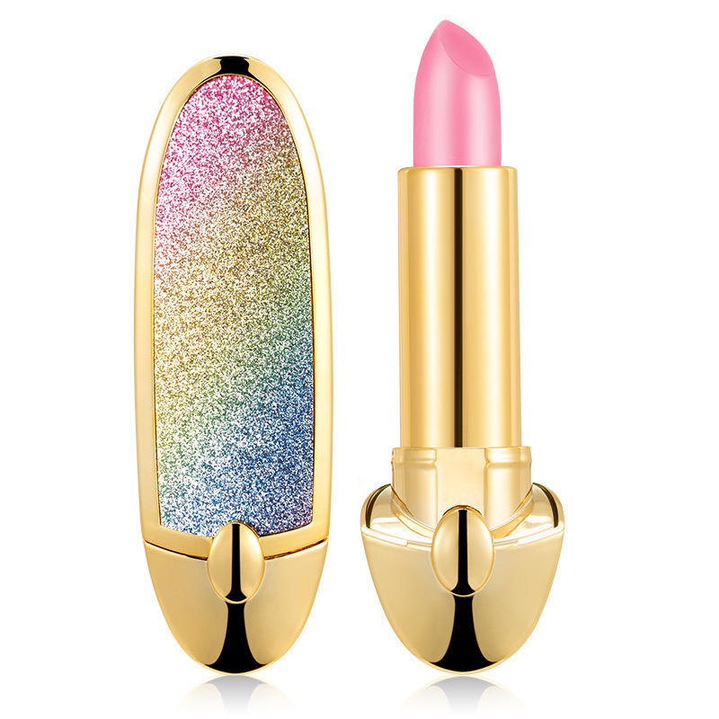 跨境彩妆灿若繁星变色口红唇膏滋润保湿温感变色防水持久健美创研