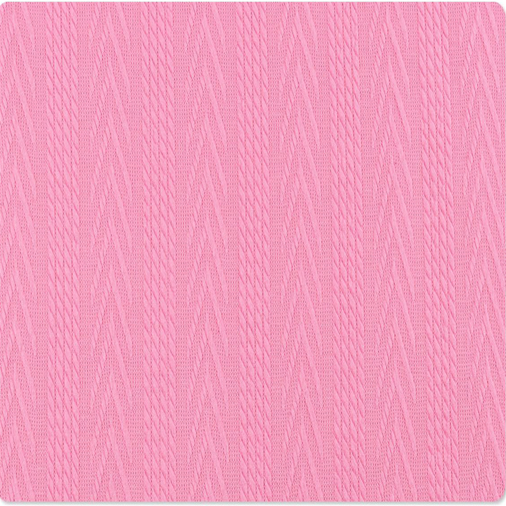 针织水溶提花麻花布料 衬衫服装弹力布匹做裙子 欧美风面料现货