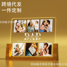 亚马逊跨境U型小夜灯个性定 制spotify歌曲节日礼品装饰摆件