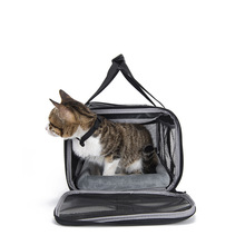 猫包透气手提袋可扩展宠物包狗狗背包宠物外出猫笼子便携航空软包