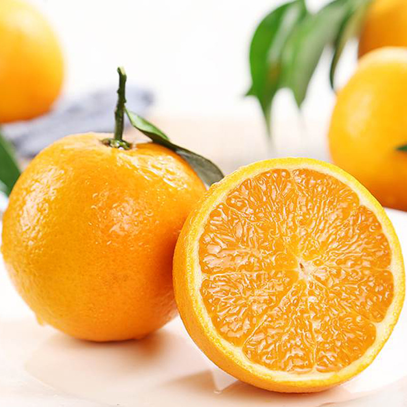 爱媛果冻橙38号四川甜橙新鲜时令水果薄皮橙子手拨橙5斤8斤