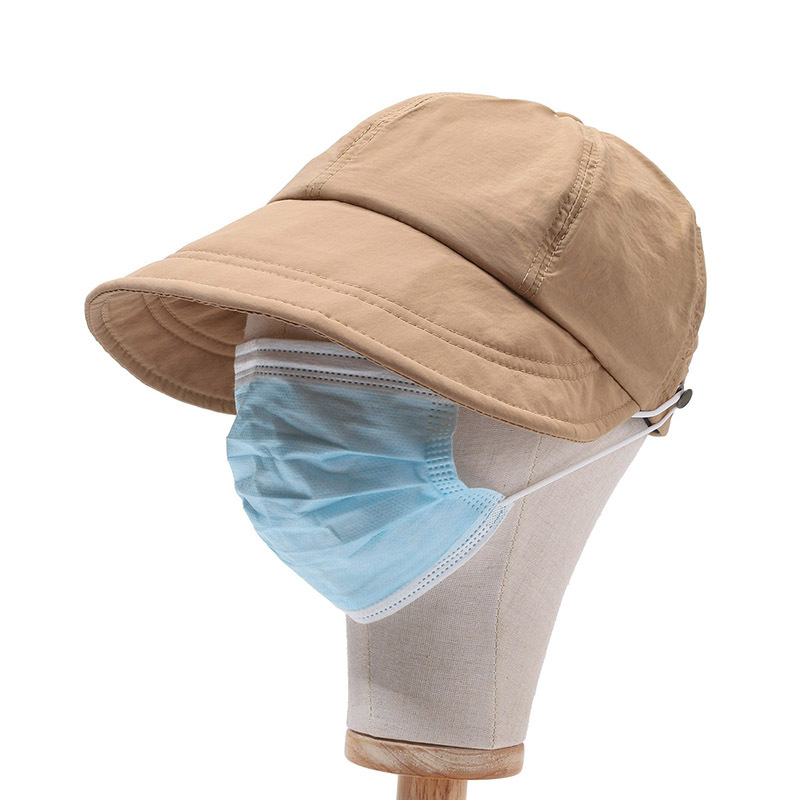 Upgraded Zhao RUSI Same Quick-Drying Duck Tongue Bucket Hat Summer Outdoor Sun Protection Wearable Mask Sun Protection Baseball